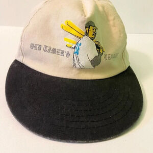 Vintage  Kids Cap Old Timers League Baseball Hat Adjustable